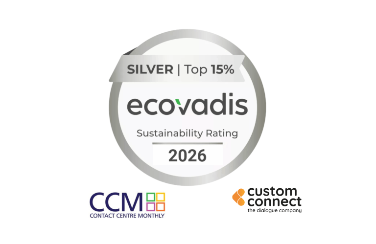 Custom Connect Achieves EcoVadis Silver Medal for Sustainability Excellence
