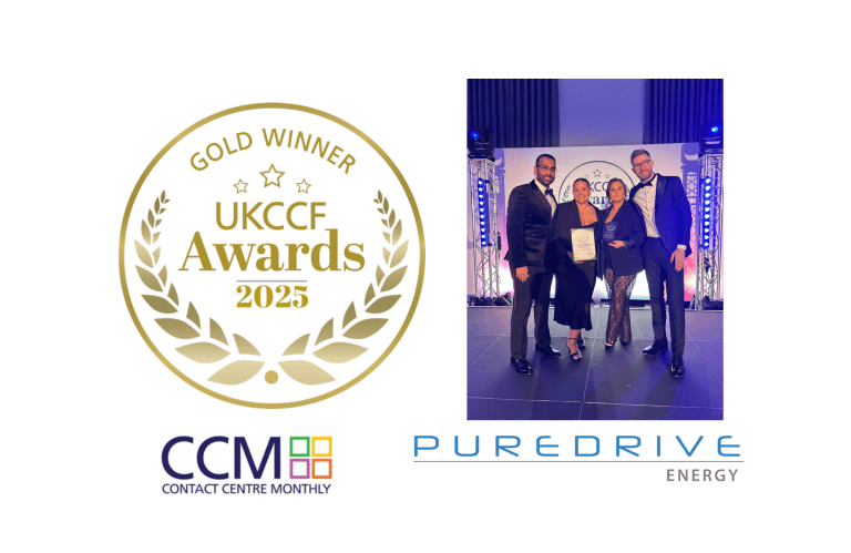 Puredrive Energy Celebrates Double Gold at Customer Service Awards