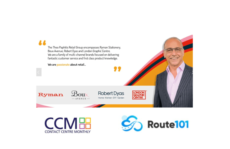 Route 101 Modernises Customer Support Across Three Brands Theo Paphitis Retail Group